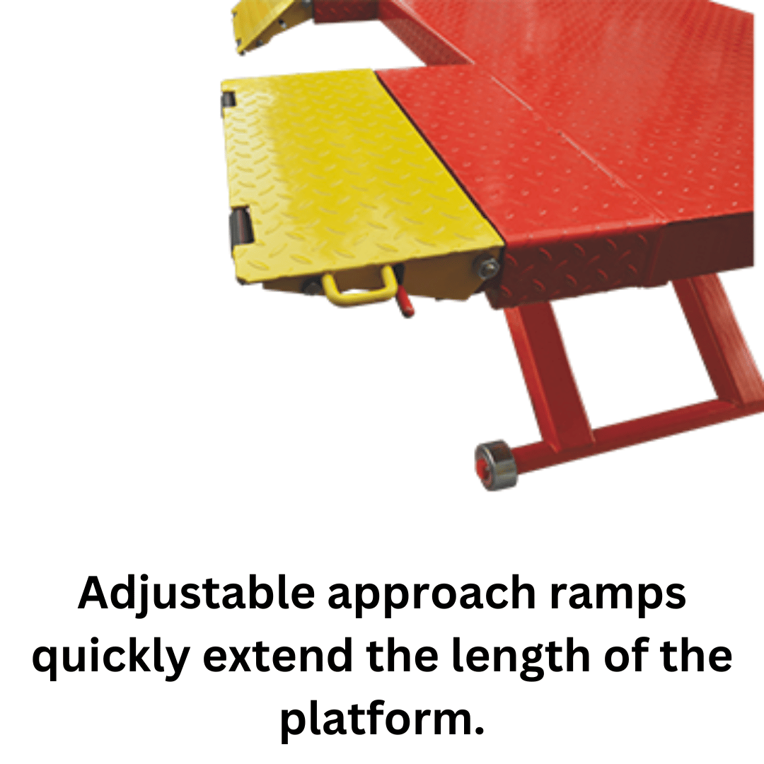 Amgo EM06 6,000 lb Portable Mid-Rise Scissor Lift