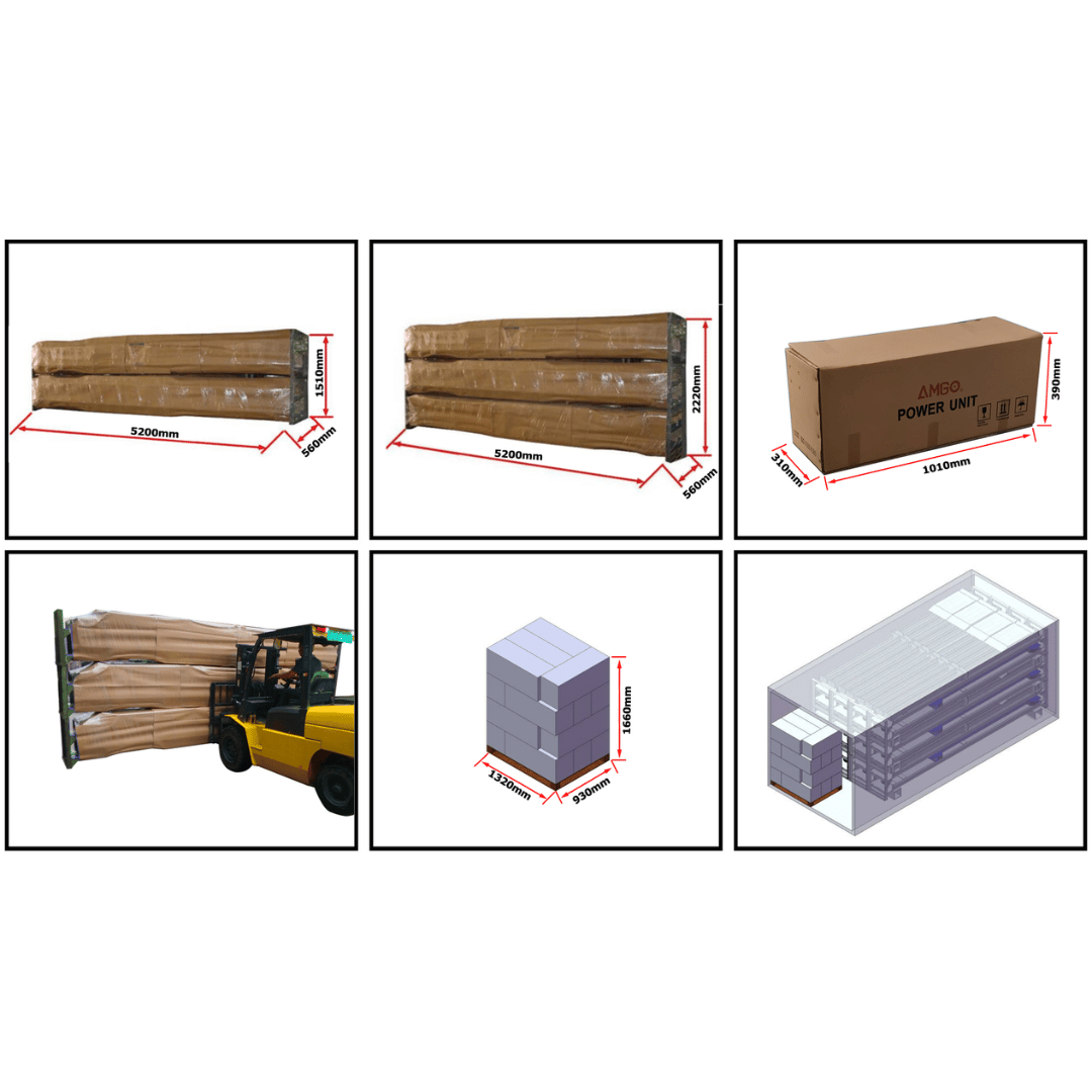 Amgo PRO-12A 12,000 lb 4 Post Lift