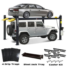 Amgo 408-HP-DX (Combo) 8,000 lb 4 Post Parking Lift