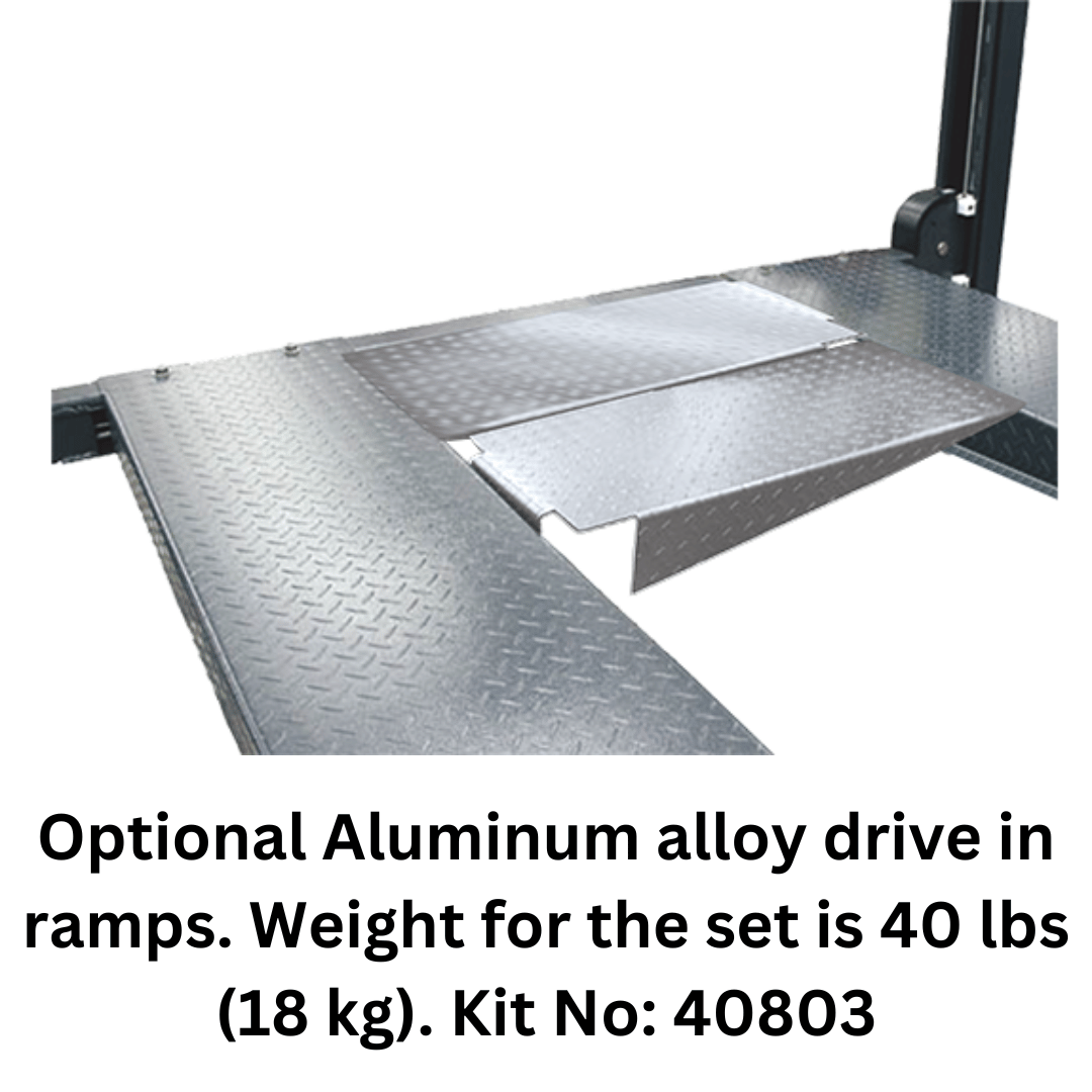Amgo 408-HP-DX (Combo) 8,000 lb 4 Post Parking Lift