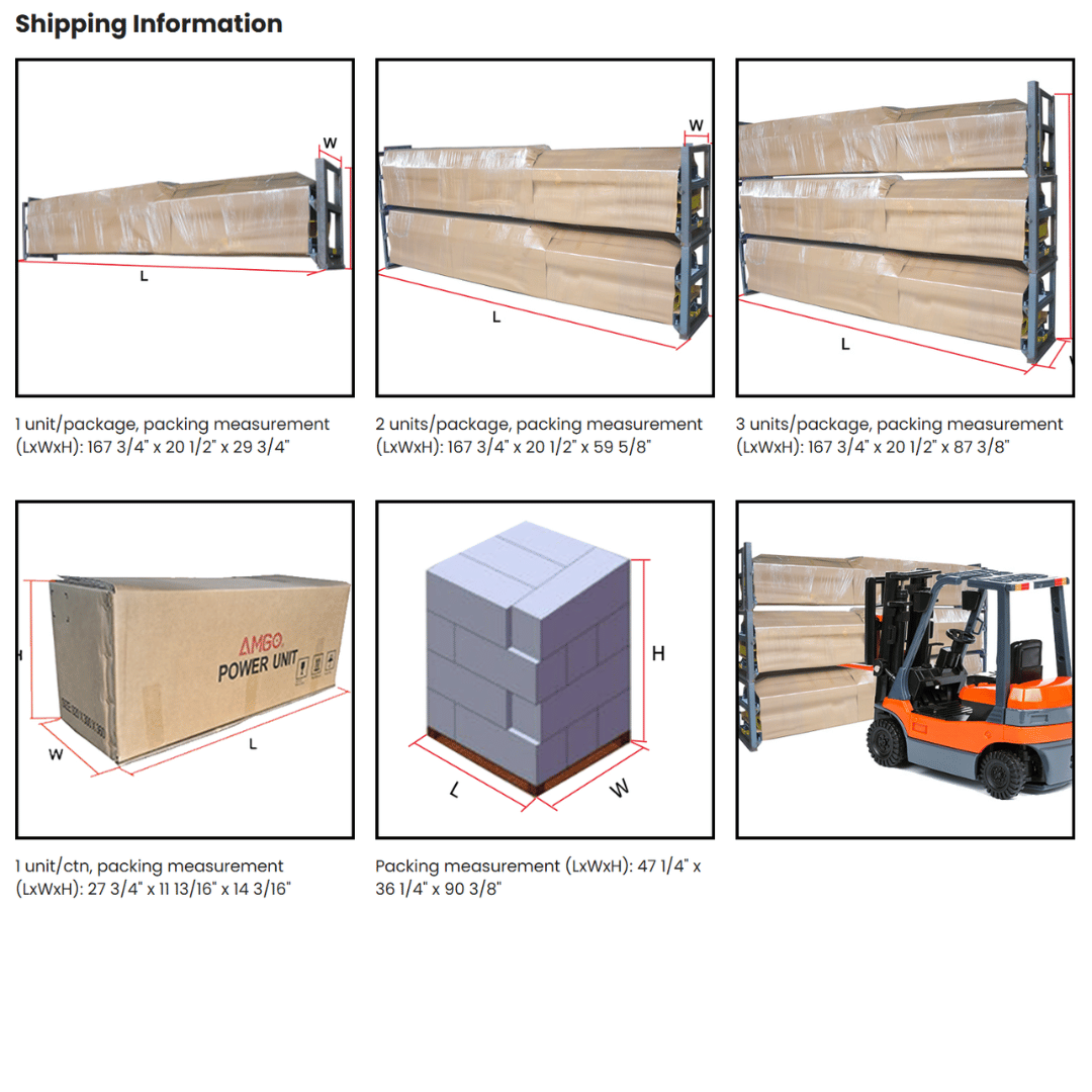 Amgo 408-HPX 8,000-lb. Capacity / Standard