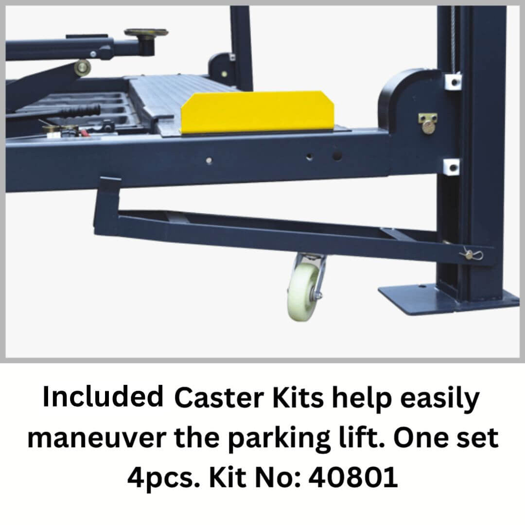 Amgo 408-P-DX (Combo) 8,000 lb 4 Post Parking Lift