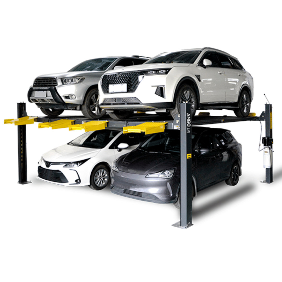 Amgo 409-DP 9,000 Lb Double Parking 4 Post Lift