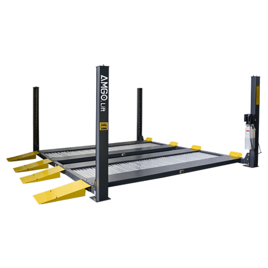 Amgo 409-DP 9,000 Lb Double Parking 4 Post Lift