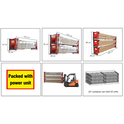 Amgo BP-9X 9,000 lb 2 Post Lift