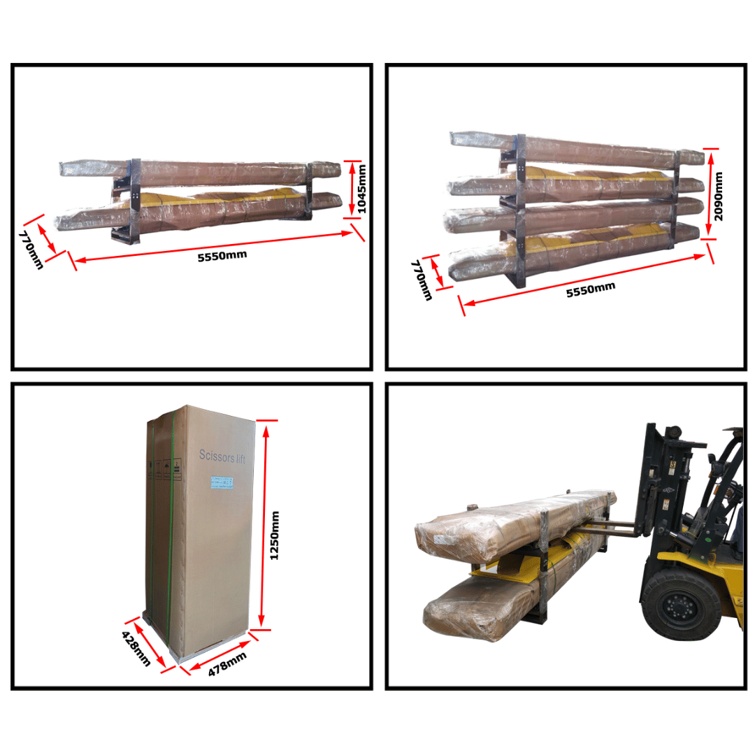 Amgo AX-16A 16,000 Lb Alignment Scissor Lift