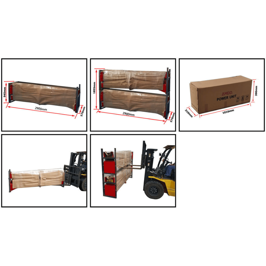 Amgo BP-12 12,000 Lb 2 Post Lift