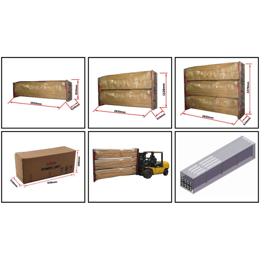 Amgo BP-9X 9,000 lb 2 Post Lift