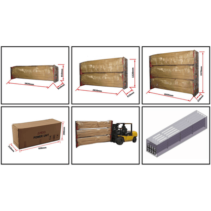 Amgo BP-9X 9,000 lb 2 Post Lift