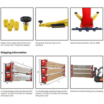Amgo BP-9 9,000 lb 2 Post Lift