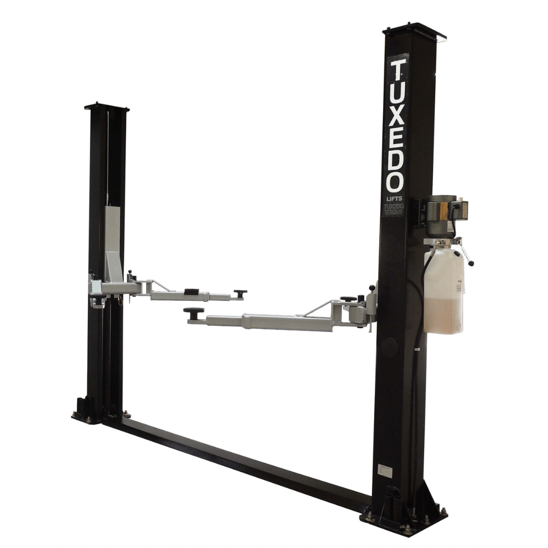 Gearforce GP9KAC-TUX 9,000 lb 2 Post Clear Floor – Asymmetric