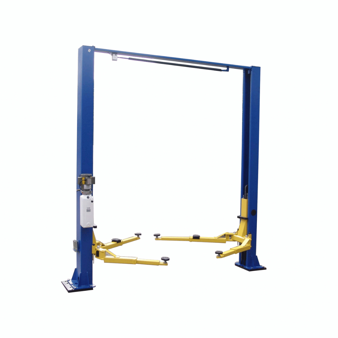 Gearforce GP9KSCX 9,000 lb 2-Post Lift – Symmetric Clear Floor