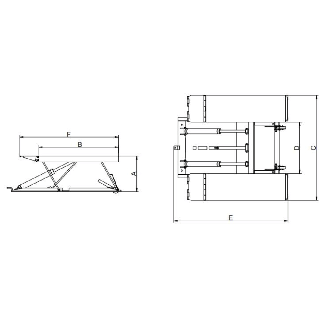 Amgo LR10 Low Rise Lift