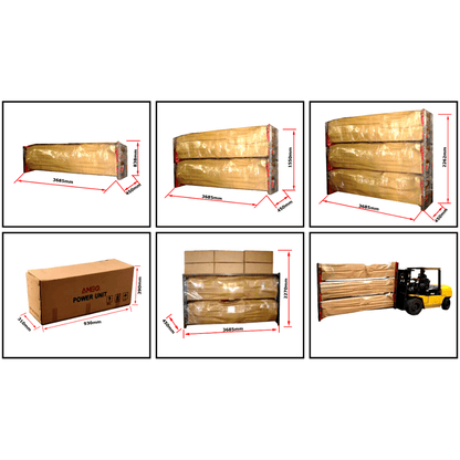Amgo OHX-10 10,000 lb 2 Post Lift