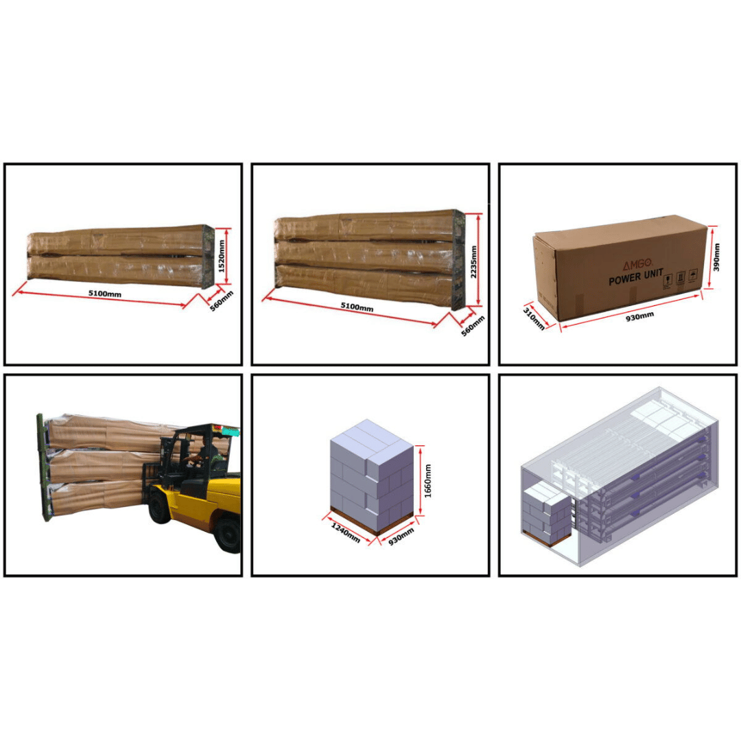 Amgo PRO-12SX 12,000 lb 4 Post Lift