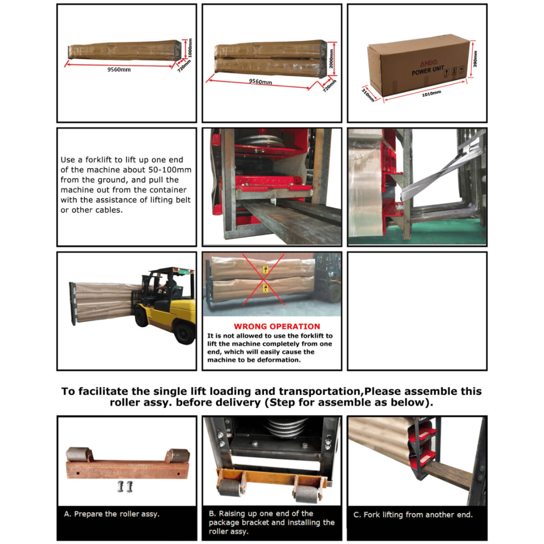 Amgo PRO-40E (Extra Length) 40,000 lb 4 Post Lift