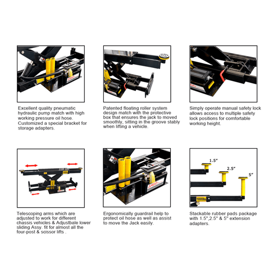 Amgo RJ-10A 10,000 lb Rolling Jack