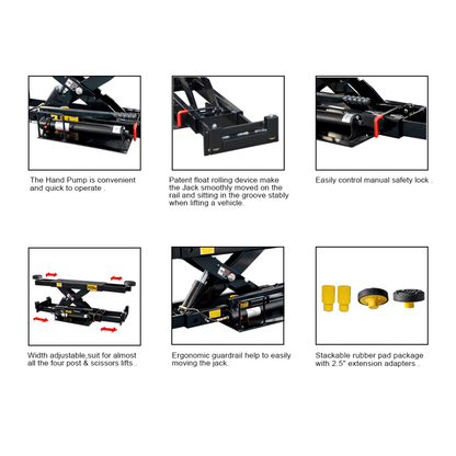 Amgo RJ-6H 6,000 lb Rolling Jack