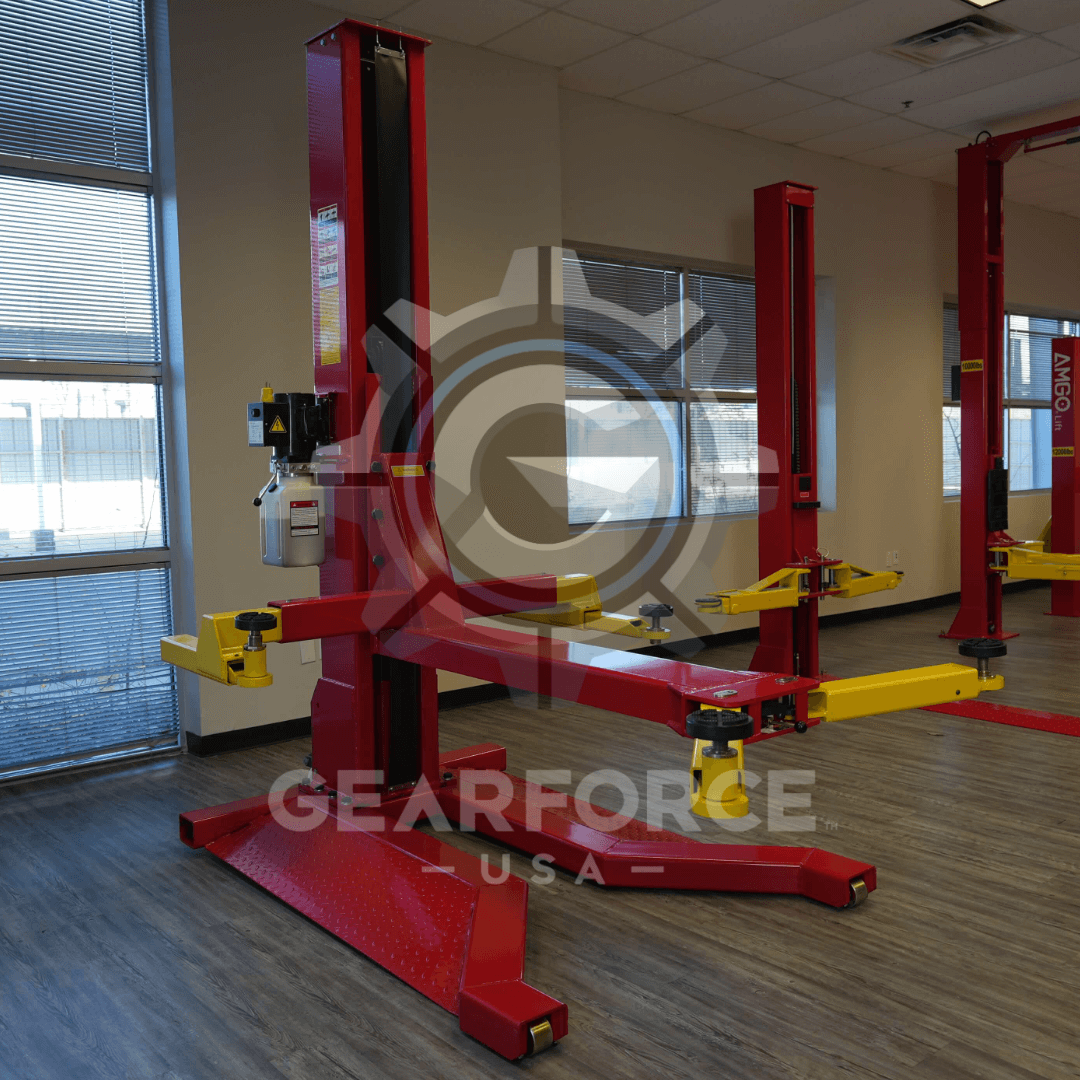 Amgo SML-7 7,000 lb Single Post Lift