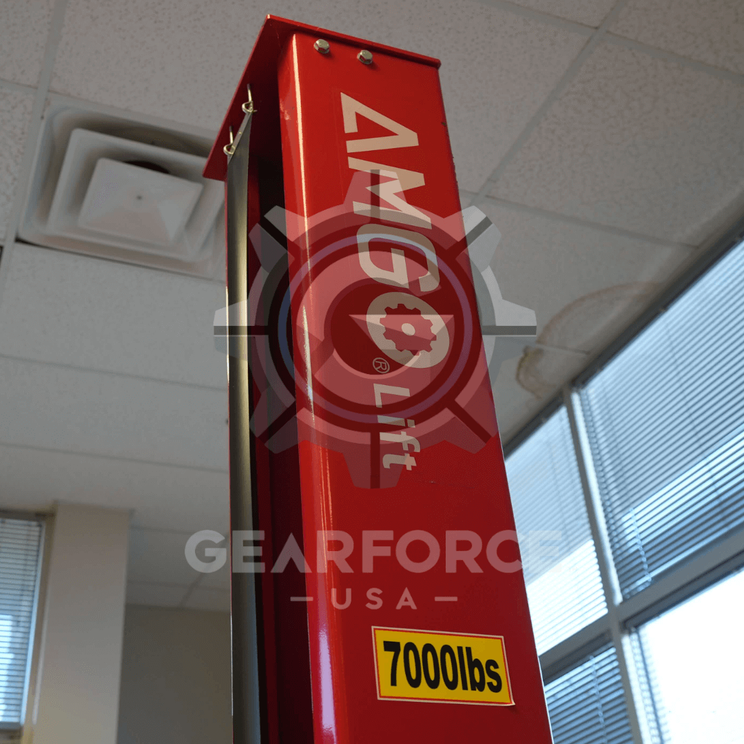 Amgo SML-7 7,000 lb Single Post Lift