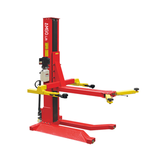 Amgo SML-7 7,000 lb Single Post Lift