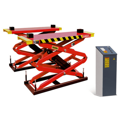 Amgo XL-9F 9,000 lb Flush Mount Scissor Lift